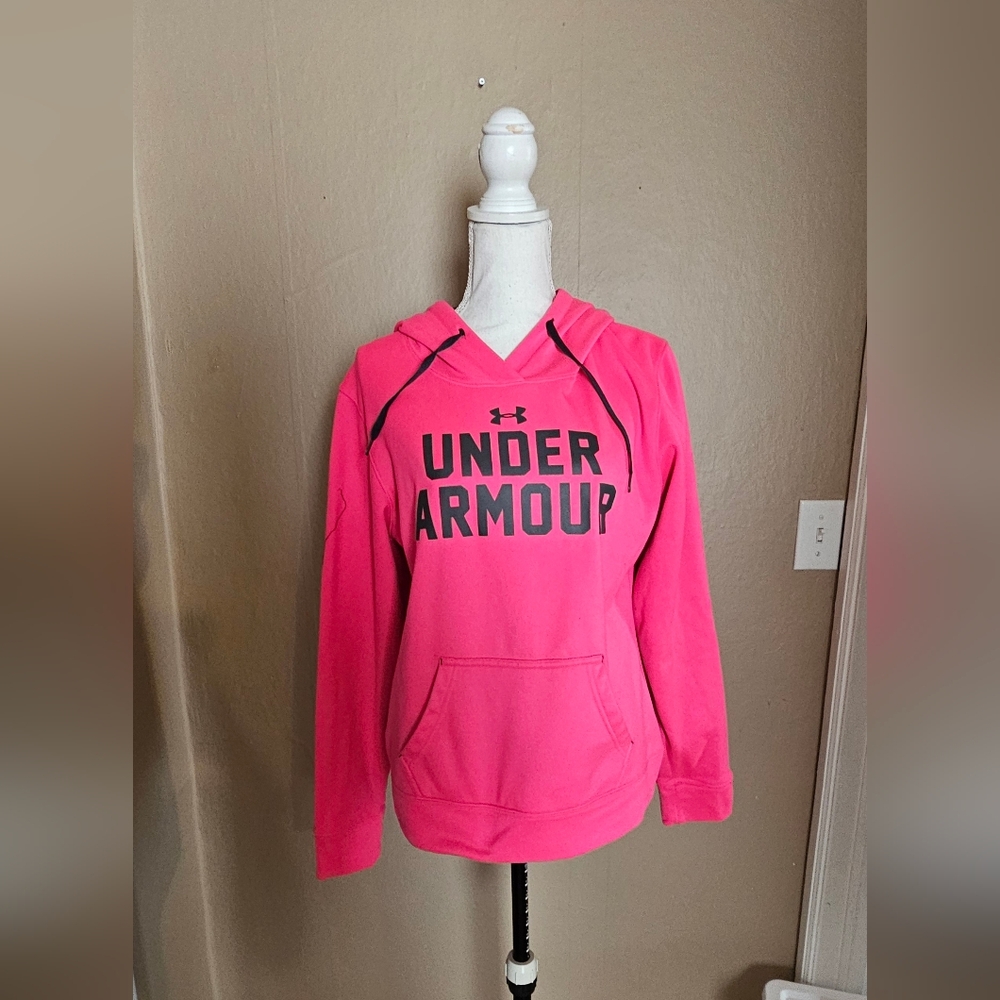 Under Armour Neon Pink Pullover - Picture 6 of 10
